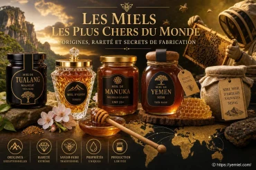 Les miels les plus chers du monde : origines, rareté et secrets de fabrication