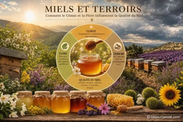 Miels et terroirs : comment le climat et la flore façonnent la qualité du miel