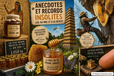 Anecdotes et records insolites liés au miel et à sa récolte