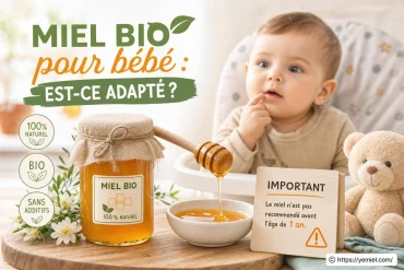 Miel bio pour bébé : est-ce adapté ?