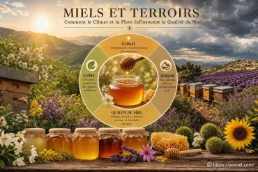 Miels et terroirs : comment le climat et la flore façonnent la qualité du miel