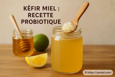 Kéfir miel : comment préparer une recette probiotique maison