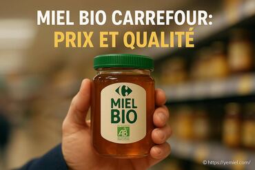 Miel bio Carrefour : quel rapport qualité-prix attendre ?