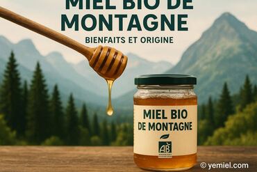 Miel bio de montagne : quels sont ses bienfaits et son origine