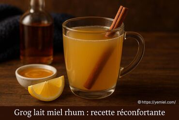Grog lait miel rhum : la recette réconfortante pour l’hiver