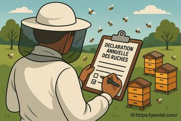 Déclaration annuelle des ruches avant le 31 décembre 2025