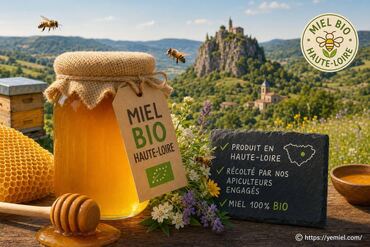 Miel bio Haute-Loire : comment se déroule la production et quel est son goût unique ?
