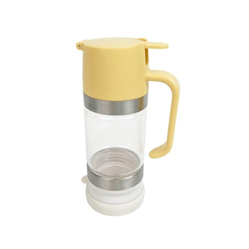 Bouteille de miel en verre borosilicate anti-fuite pour siro