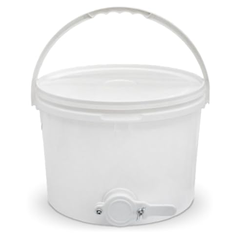 LYSON Récipient de remplissage de miel de 11,3 l avec bac de