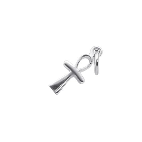 Silverly Pendentif Croix Ankh en Argent 925 pour Collier ou 