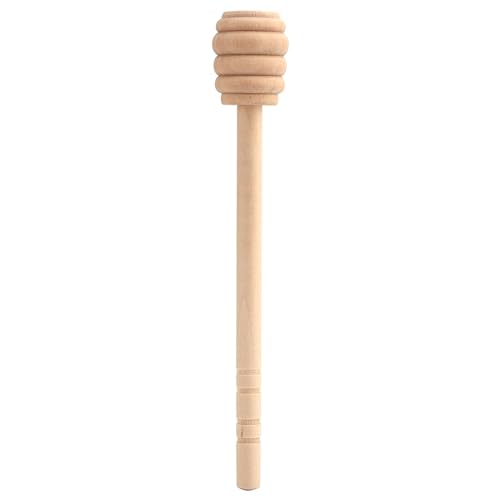 50pcs Cuillère à Miel en Bois, Mini bâtons de Distributeur d