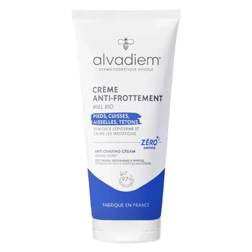 Alvadiem | Crème Anti-Frottement au miel bio | Frottements p
