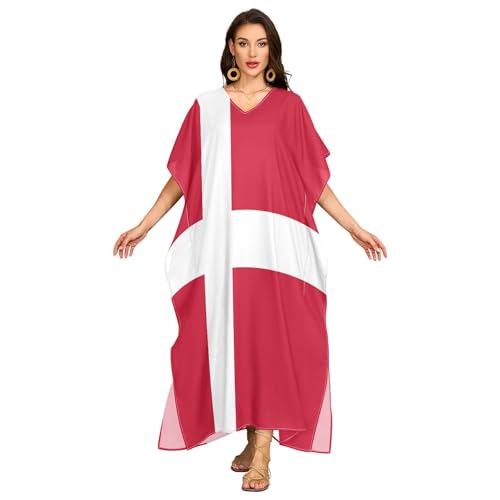Robe de plage à manches courtes drapée lisse taille moyenne