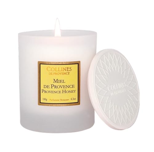 Collines de Provence, Bougie 180gr - Miel de Provence (C0108