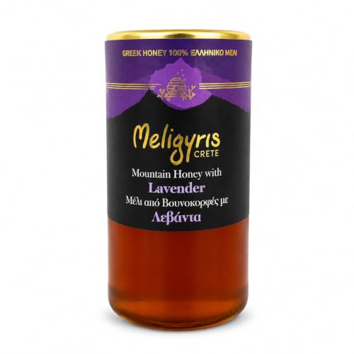 Meligyris Miel de Montagne Grec à la Lavande, 450 g, Casher
