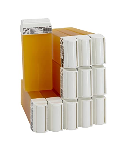 EpilWax - Roll On Cire Epilation au Miel - Jambes, Aisselles