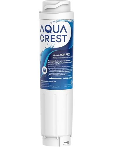 AQUACREST 644845 Filtre à Eau pour Réfrigérateur, Compatible
