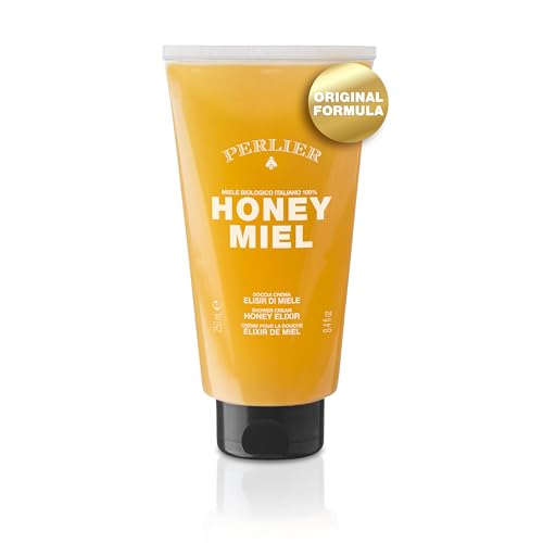 Perlier Honey Miel Crème de douche, jaune, 250 ml