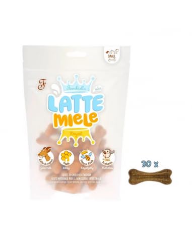 Snack Latte e miele per cani adulti di piccola taglia 12 bus
