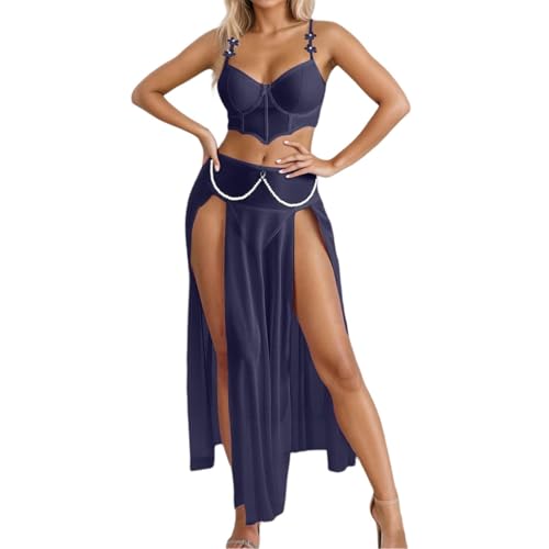 sous-vêtements pour Femmes Robe Transparente pour Fille inno