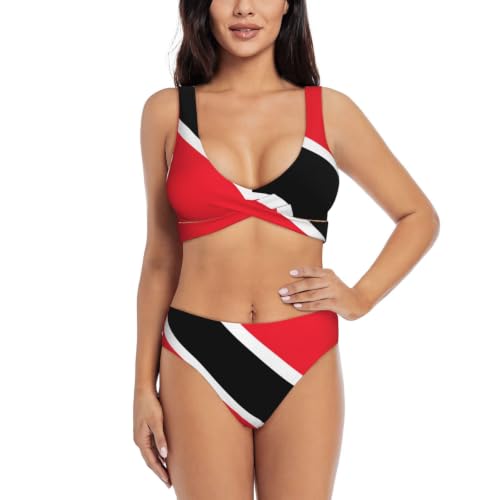 Maillot de bain deux pièces push-up avec coussinets amovible