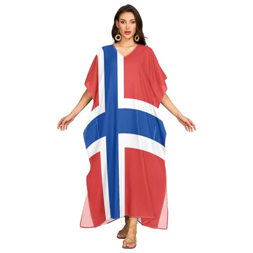 Robe de plage à manches courtes drapée lisse taille moyenne