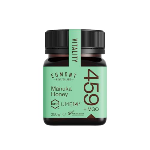 Egmont Honey Miel de Manuka MGO 450+, certifié UMF 14+ Origi