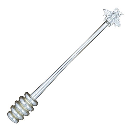 Cuillère à Miel Abeille, Faite à la Main en Etain - Fabricat