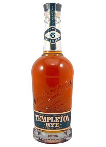 TEMPLETON RYE 6 ans - Rye Whisky (Sègle) - Notes de Miel & d