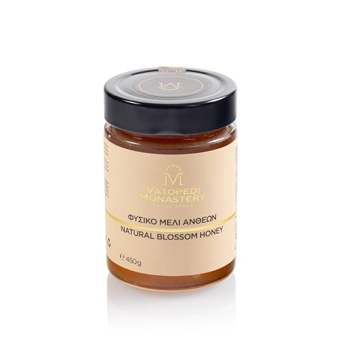 Miel de fleurs sauvages monastique naturel, 450g - Miel de f