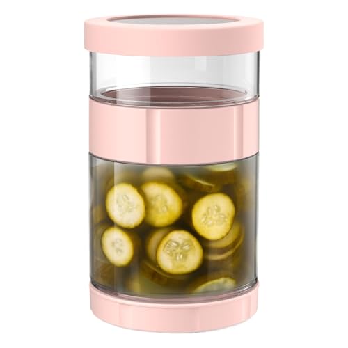 Pot à Cornichons Rangement Étanche pour Cornichons