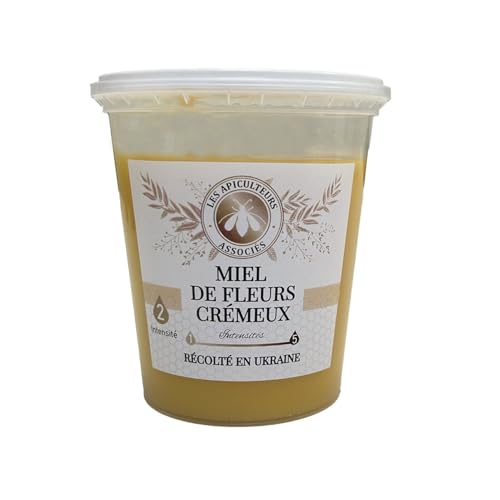 Miel de Fleurs Crémeux Récolté en Ukraine, 500 g - Texture O