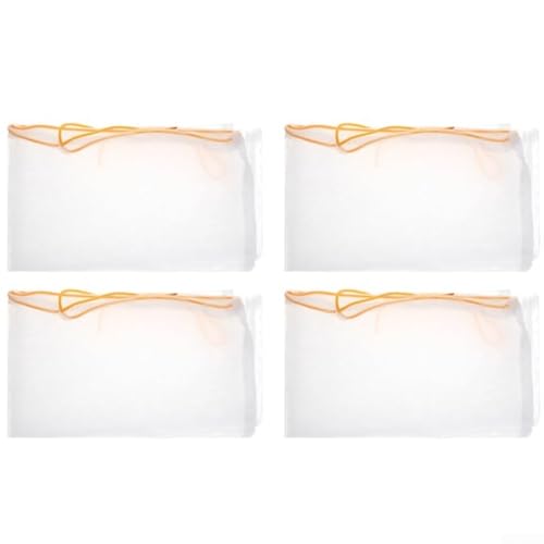 Lot de 4 sacs en étamine réutilisables pour le miel à utilis