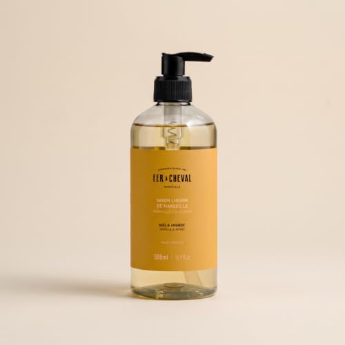 Fer à Cheval Savon Liquide de Marseille 500 ml Miel & Amande