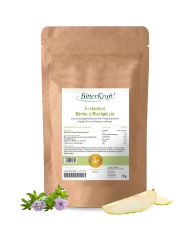 BitterKraft! Poudre de Miel au Méum & à la Poire 70g - au mé