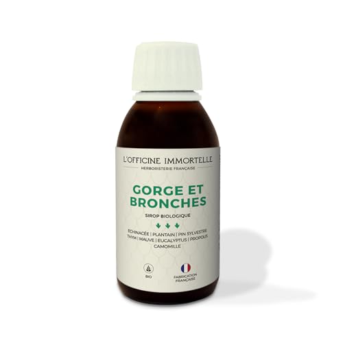 Sirop Gorge et Bronches | Certifié Bio | Made in France