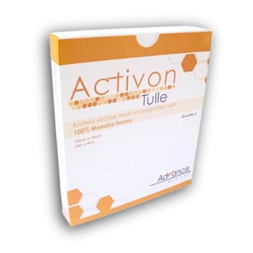 Activon Pansement Tulle au Miel de Manuka - 10 x 10-5 unités