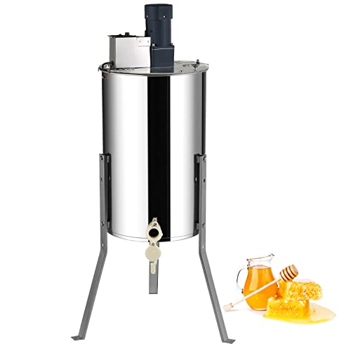 VEVOR Extracteur de Miel Électrique, 2/4 Cadres, Centrifugeu