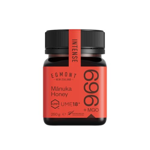 Egmont Honey Miel de Manuka 696+ MGO 18+ UMF 250g | testé en
