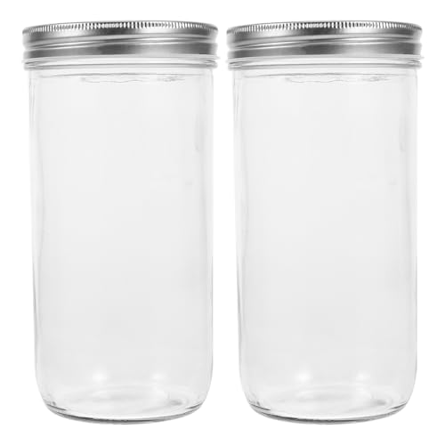 Toyvian Bocaux en Verre Pots de Miel et Conservation avec Co