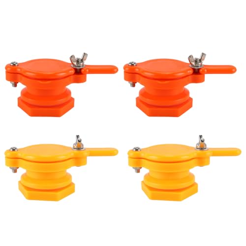 Hsthe Sea Lot De 4 Vannes À Guillotine pour Extracteur De Mi