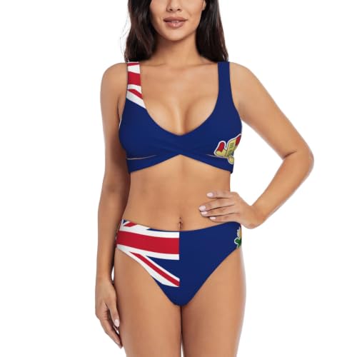 Maillot de bain deux pièces push-up avec coussinets amovible