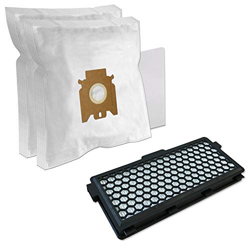 PakTrade Set - Filtre HEPA + 10 Sacs Aspirateur pour Miele S