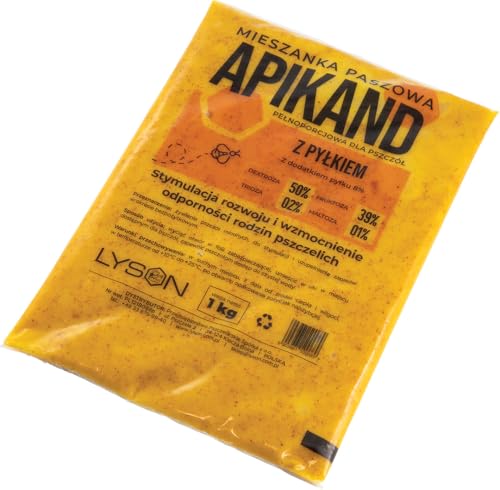 LYSON Apikand Nourriture pour abeilles avec Pollen Pâte à su