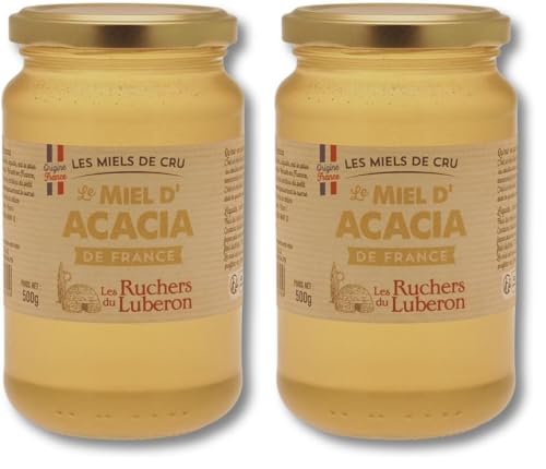 Les Ruchers du Luberon - Miel d'Acacia 500 g - Miel de Cru F