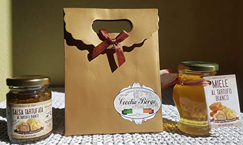 Coffret cadeau avec 2 produits à la truffe blanche et à la t