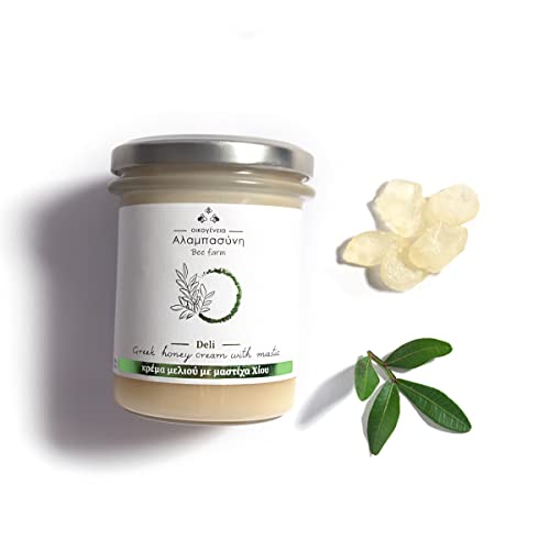 Alabasinis Crème de Miel au Mastic de Grèce 100% Naturelle &