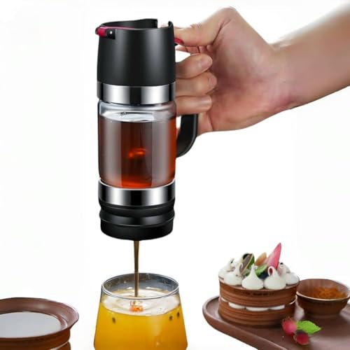 Distributeur de Miel en Verre, 9 OZ avec poignée Anti - Gout