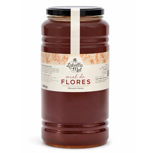 LAbella Mel | Miel de Fleur Pur 100% Naturel | Miel dAbeille