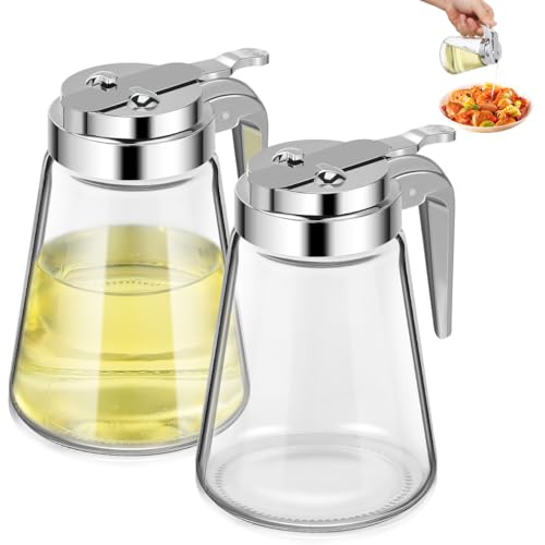 VINTORKY Lot de 2 pots à épices - Sirop de café blanc - Bol